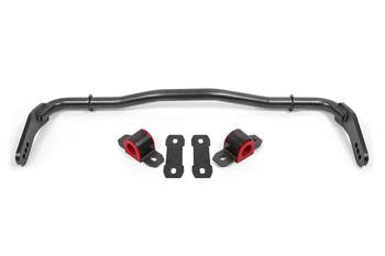 BMR 08-20 Dodge Challenger Front Hollow 38mm Adjustable Sway Bar Kit - Black Hammertone