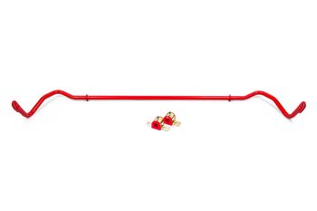 BMR 08-19 Dodge Challenger Rear Hollow 25mm Non-Adjustable Sway Bar Kit - Black Hammertone