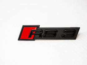 OEM Audi RS3 Front Grille Emblem (Black) 8V5 853 736 B T94