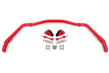 BMR 05-14 Ford Mustang Front Hollow 38mm Sway Bar Kit w/ Bushings - Red