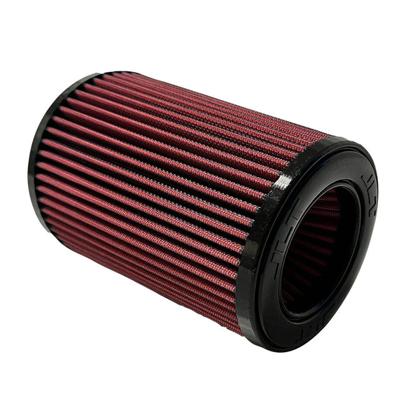 JLT S&B Replacement Intake Filter (Dry) 3.5in x 8in - Red Oil