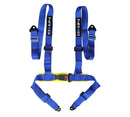 NRG 4 Point Seat Belt Harness / Buckle Lock- Blue-1