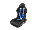 NRG 4PT 2in. Seat Belt Harness / Cam Lock - Blue-3