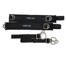 NRG SFI 3.3 Arm Restraints One Pair - Black-2