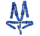 NRG 5PT 3in. Seat Belt Harness / Cam Lock - Blue-1