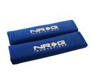 NRG Seat Belt Pads 2.7in. W x 11in. L (Blue) Short - 2pc-1