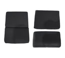 NRG FRP Bucket Seat Cushion- Black Fabric 3 Pcs-1