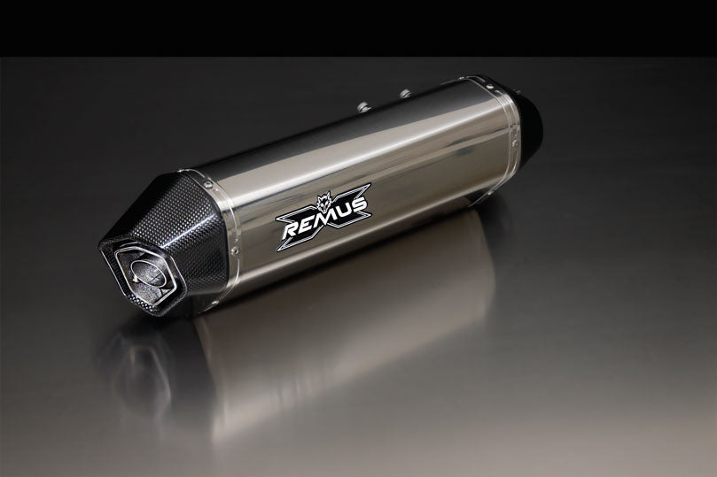 Remus 08-12 BMW F 650 GS E8GS 52 kW Hexacone Titanium Slip On