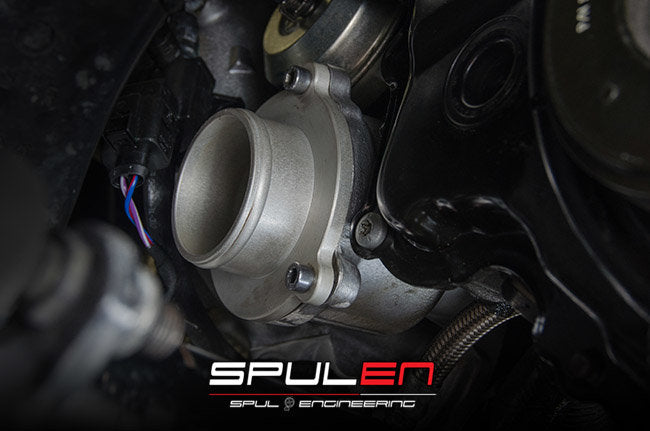 SPULEN BOOST PIPE KIT WITH TURBO MUFFLER DELETE FOR 2.0TSI