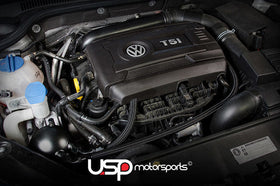 Spulen 1.8T and 2.0TSI Jetta Billet Spherical Catch Can Kit V2 - Black - 0