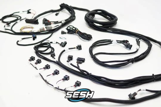 SESH - AAA OBD2 SWAP HARNESS - VR6 Extended Length (Shaved Bay)