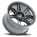 Kansei K17 Seven 18x8.5in / 5x114.3 BP / 35mm Offset / 73.1mm Bore - Gloss Gunmetal Wheel-2