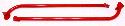BMR 05-14 S197 Mustang Weld-On Tubular Subframe Connectors - Red