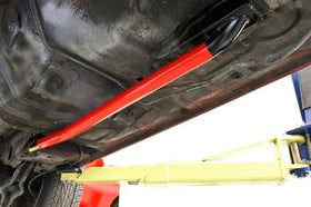 BMR 79-04 Fox Mustang Hardtop Only Weld-On Boxed STD. Subframe Connectors - Red - 0