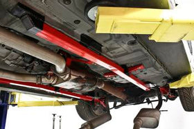 BMR 94-04 Mustang Hardtop Only Weld-On Boxed Premium Subframe Connectors - Black Hammertone - 0