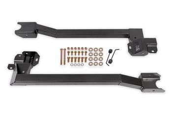 BMR 74-81 GM 2nd Gen F-Body Bolt-On Subframe Connectors - Black Hammertone