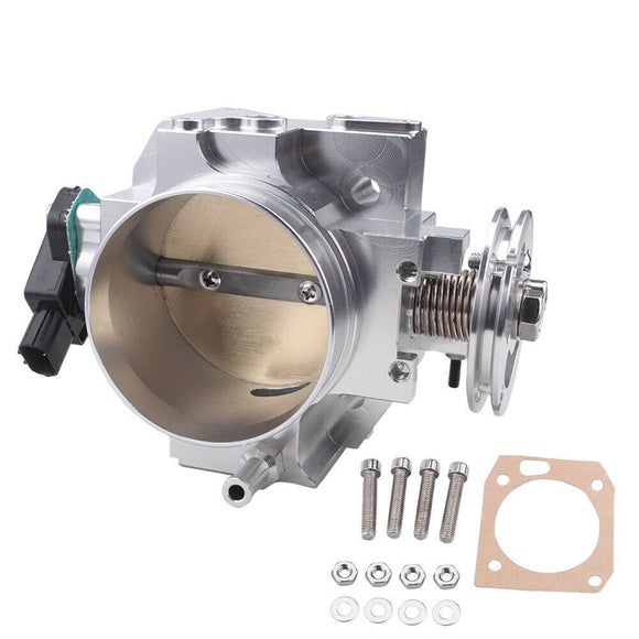 PLM Billet Throttle Body 70MM K-Series RSX SILVER