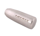 NRG Universal Short Shifter Knob - 3.5in. Length / Heavy Weight .85Lbs. - Silver-2