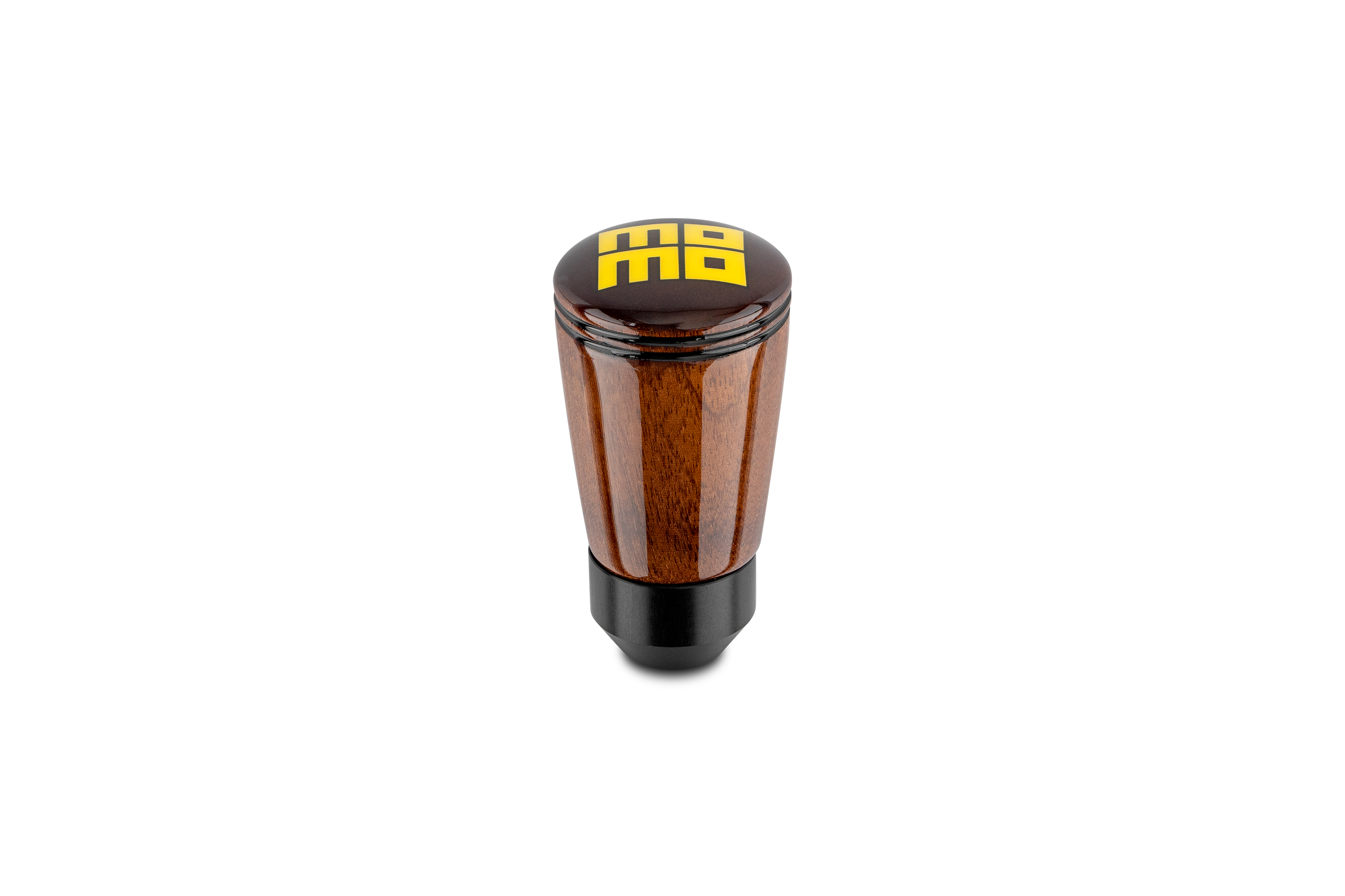 Momo SK 50 Shift Knob - Mahogany Wood Zebrano Glossy Finish