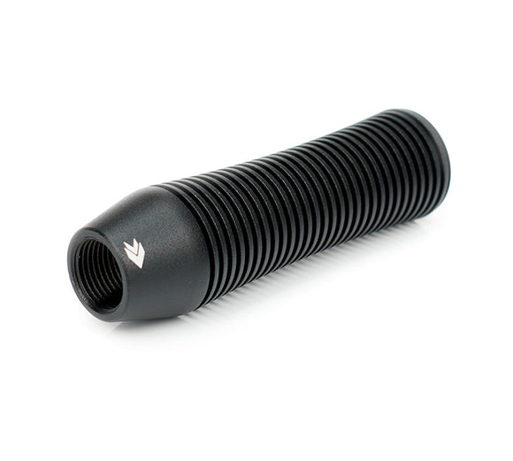 NRG Shift Knob Heat Sink Curvy Short Black