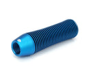 NRG Shift Knob Heat Sink Curvy Short Blue-2