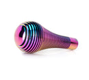 NRG Shift Knob Heat Sink Bubble Head Short Neo Chrome-2