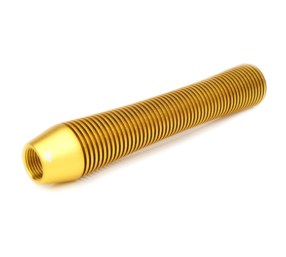 NRG Shift Knob Heat Sink Curved Long Gold