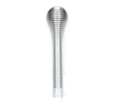 NRG Shift Knob Heat Sink Bubble Head Long Silver-1