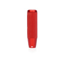 NRG Shift Knob Knurl Hidden Gem Short Red-1