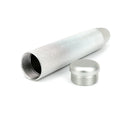 NRG Shift Knob Knurl Hidden Gem Long Silver-2