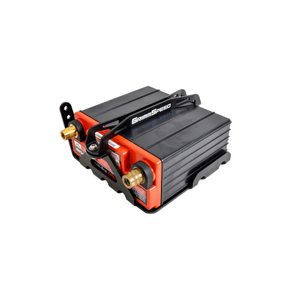 Grimmspeed Lightweight Battery Mount Kit Black For Subaru 08-21 WRX/STI GrimmSpeed - 0