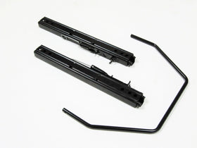 PCI SEAT SLIDERS W/ 355MM RELEASE HANDLE AND MOUNTING HARDWARE
