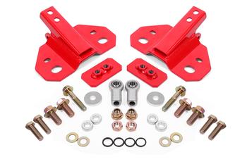 BMR Suspension 15-19 Ford Mustang Rear Upper Shock Mount- Red