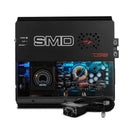 DS18 Steave Meade Colab 1-Channel Amp Class D 2000/1ohm 1400/2ohm 800/4ohm Watts LED Lights-1