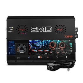 DS18 Steave Meade Colab 1-Channel Amp Class D 3000/1ohm 2200/2ohm 1300/4ohm Watts LED Lights