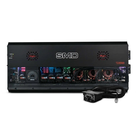 DS18 Steave Meade Colab 1-Channel Amp Class D 8500/1ohm 5700/2ohm 3300/4ohm Watts LED Lights