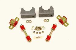 BMR 82-02 3rd Gen F-Body w/ 2.5in-2.75in Axle Tubes 22mm Sway Bar Mount Kit - Bare