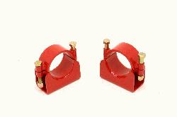 BMR 82-02 3rd Gen F-Body w/ 3.25in Axles Sway Bar Mount Kit w/ Bolt-On Bracket - Red