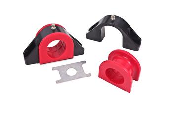 BMR Universal 1.5in Billet Aluminum Sway Bar Mount Mount (Polyurethane) - Black