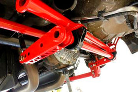 BMR Universal 1.375in Billet Aluminum Sway Bar Mount Mount (Delrin) - Black - 0