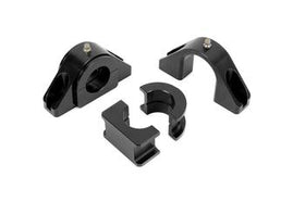 BMR Universal 1.375in Billet Aluminum Sway Bar Mount Mount (Delrin) - Black