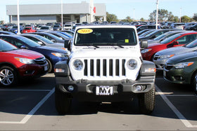 STO N SHO 2018-2022 Jeep Wrangler JL except Sahara/Rubicon, 2020-2022 Gladiator Sport & Sport S with plastic bumper - 0