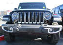 Front License Plate for 2018-2022 Jeep Wrangler JL Sahara & Rubicon/2020-2022 Gladiator Overland, Mojave & Rubicon with plastic bumper (SNS140a)-2