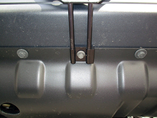 Front License Plate For 2012-2018 Jeep Wrangler JK with metal bumper (SNS142)
