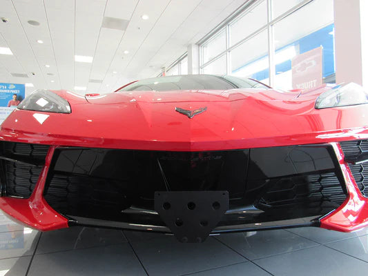 LICENCE PLATE TOW HOOK MOUNT CHEV C8 CORVETTE BASE