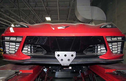 LICENCE PLATE TOW HOOK MOUNT CHEV C8 CORVETTE BASE Z51