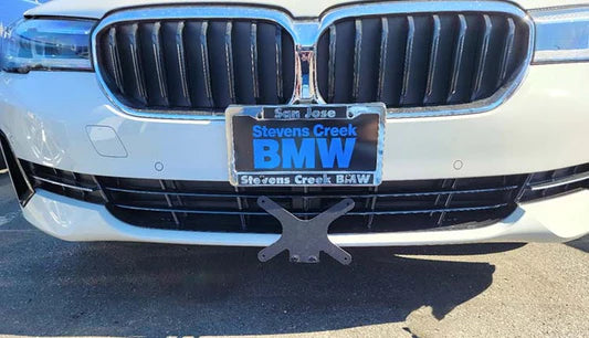 Front License Plate Bracket Front License Plate For 2022-2023 BMW 530i/530e/540i Non M Sport w/o adaptive cruise control