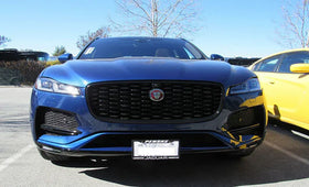 Front License Plate Bracket 2021-2025 Jaguar F-Pace except SVR - 0