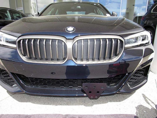 Front License Plate For 2021-2023 BMW M550i with adaptive cruise
