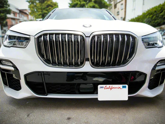 Front License Plate Bracket 2023 BMW X5 and X6 M50i/40i M Sport with adaptive cruise control